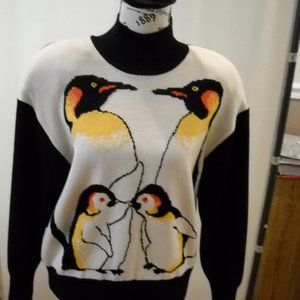 COPY - ST. JOHN UNIQUE LONG SLEEVE KNIT SWEATER